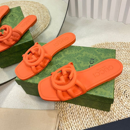 GG Rubber Slide Orange Tiger