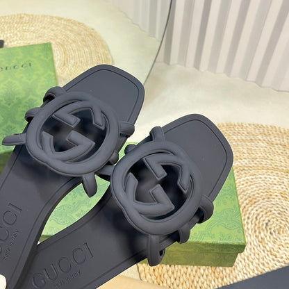 GG Rubber Slide Black