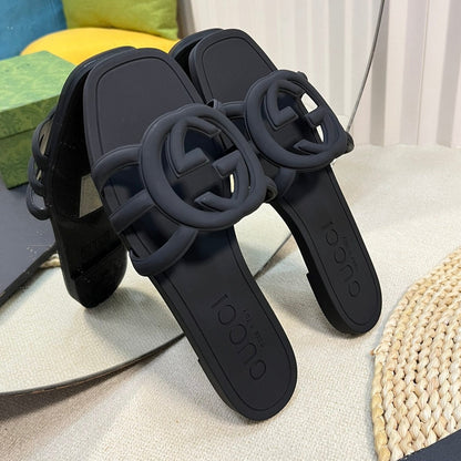 GG Rubber Slide Black
