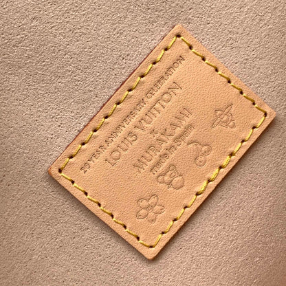 DIANE NANO BAG 19 IN MULTICOLOR MONOGRAM CANVAS AND COWHIDE