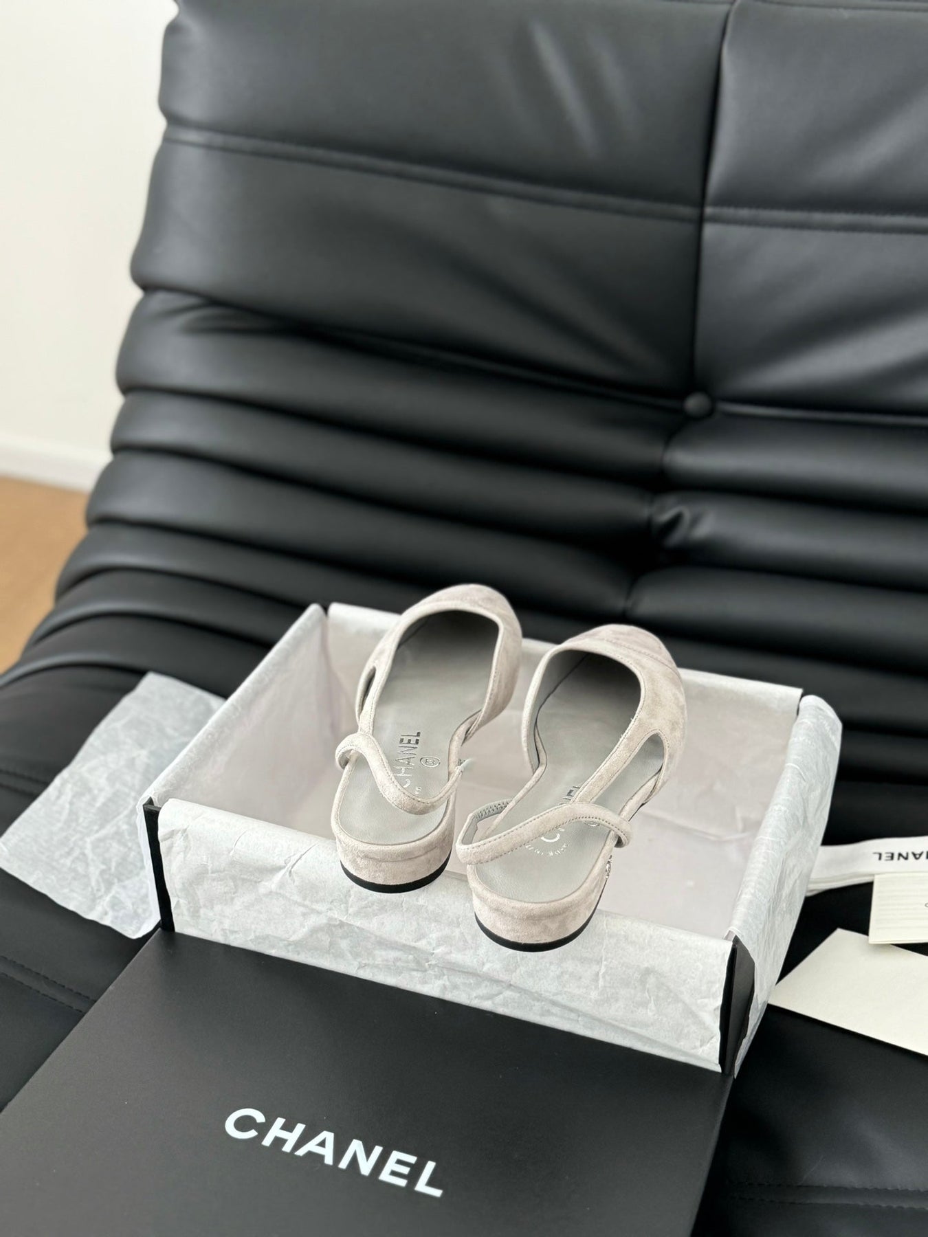 CLASSIC SLINGBACK GREY CLOUD SUEDE