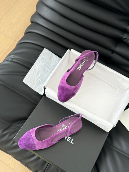 CLASSIC SLINGBACK VIOLET PURPLE SUEDE