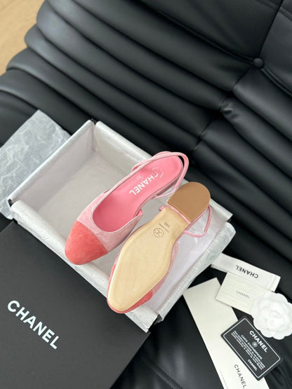 CLASSIC SLINGBACK LIGHT PINK SUEDE