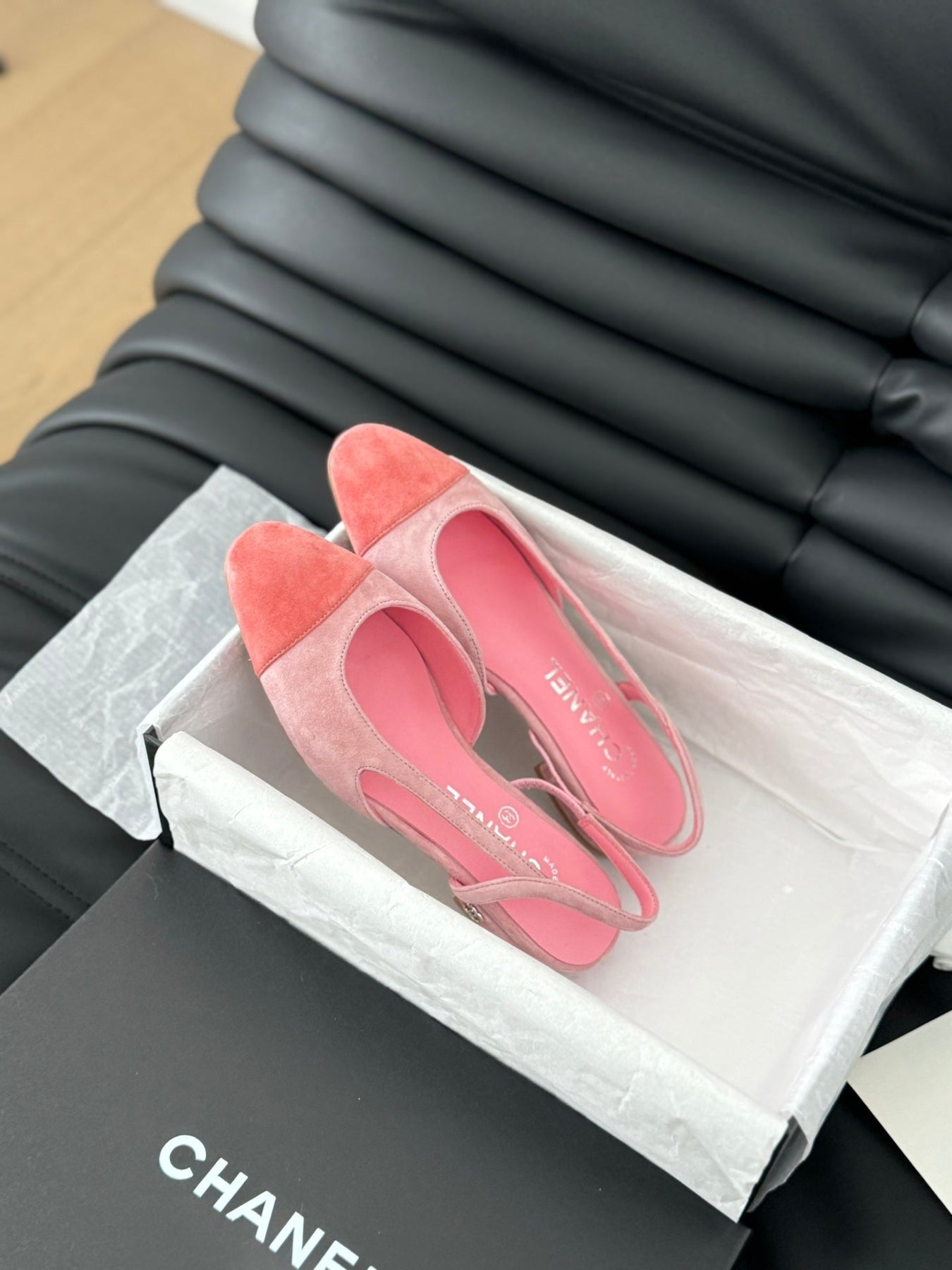 CLASSIC SLINGBACK LIGHT PINK SUEDE