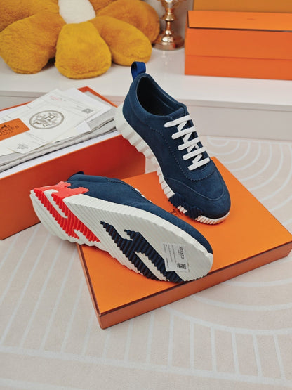 BOUNCING SNEAKERS DENIM CALFSKIN