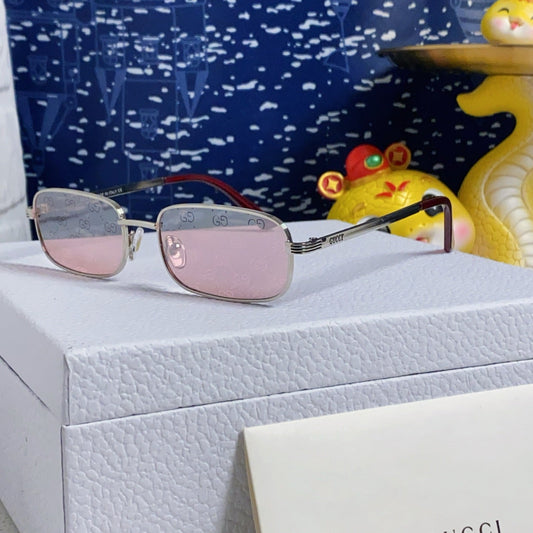 RECTANGULAR FRAME SUNGLASSES GG1457S IN METAL