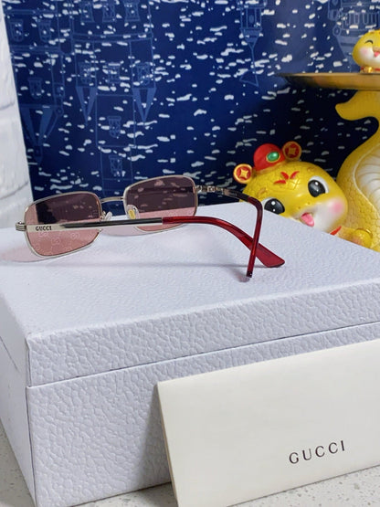 RECTANGULAR FRAME SUNGLASSES GG1457S IN METAL