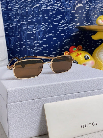 RECTANGULAR FRAME SUNGLASSES GG1457S IN METAL