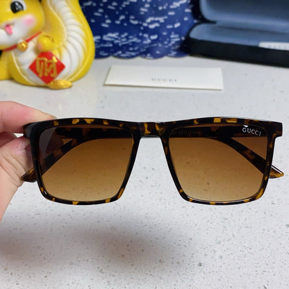 RECTANGULAR FRAME SUNGLASSES 563259 IN ACETATE