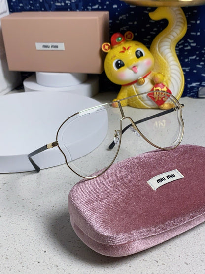 RUNWAY SUNGLASSES 571637 IN GOLD METAL CLEAR LENSES