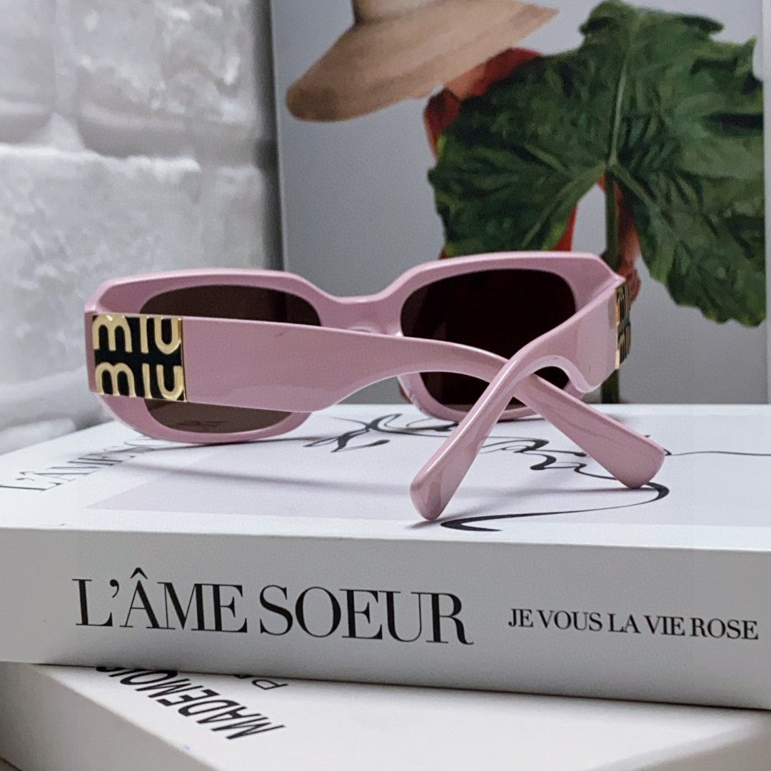 GLIMPSE SUNGLASSES 576817 IN PINK ACETATE