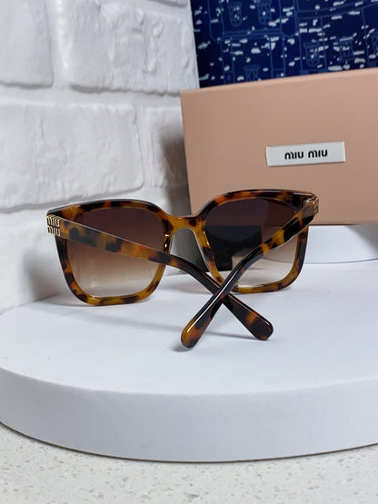 GLIMPSE SQUARE SUNGLASSES 554614 IN HAVANA ACETATE