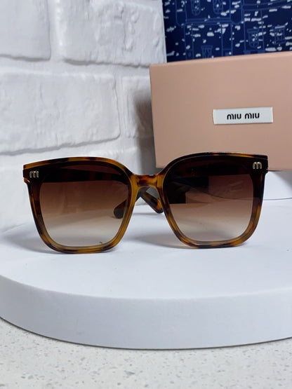 GLIMPSE SQUARE SUNGLASSES 554614 IN HAVANA ACETATE