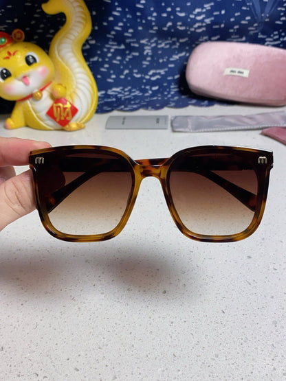 GLIMPSE SQUARE SUNGLASSES 554614 IN HAVANA ACETATE