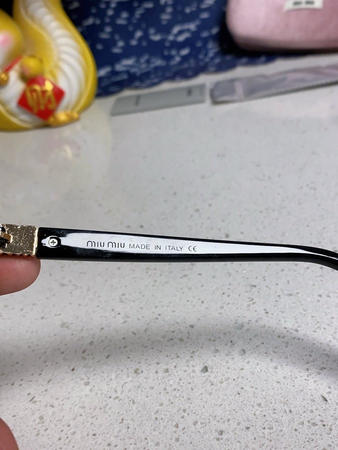 GLIMPSE SQUARE SUNGLASSES 554617 IN BLACK ACETATE BLACK LENS