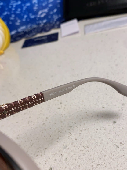 BROWNLINE SUNGLASSES 638936 IN LIGHT GRAY ACETATE