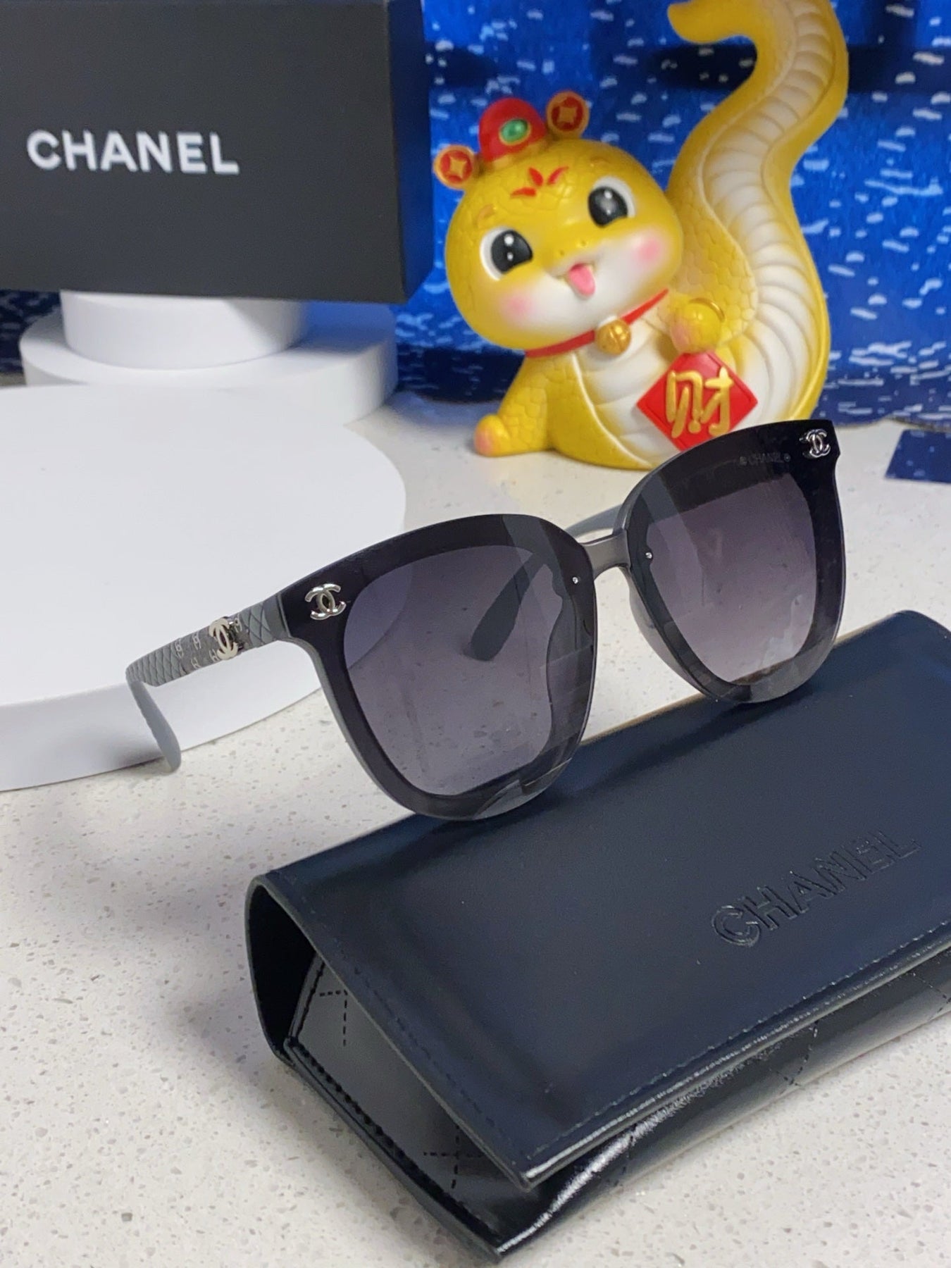 BROWNLINE SUNGLASSES 638935 IN GRAY ACETATE