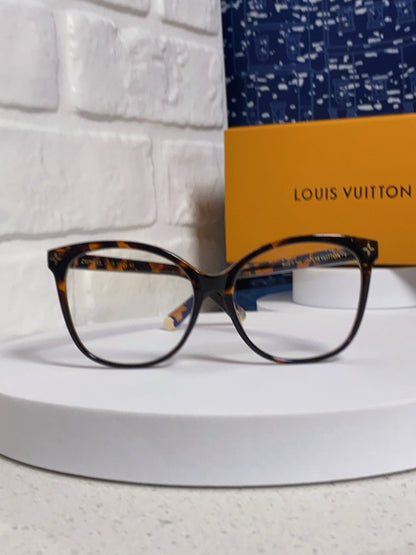 CAT EYE SUNGLASSES 573323 IN HAVANA ACETATE MONOGRAM LOGO