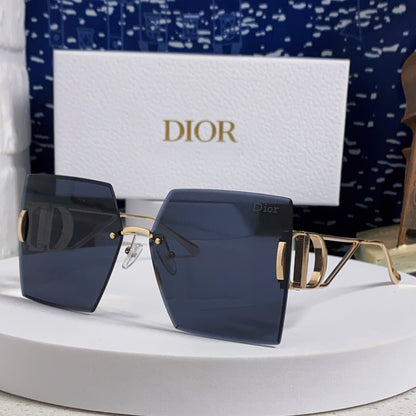 30MONTAIGNE S7U SUNGLASS 578110 IN GOLD METAL GREY LENSES