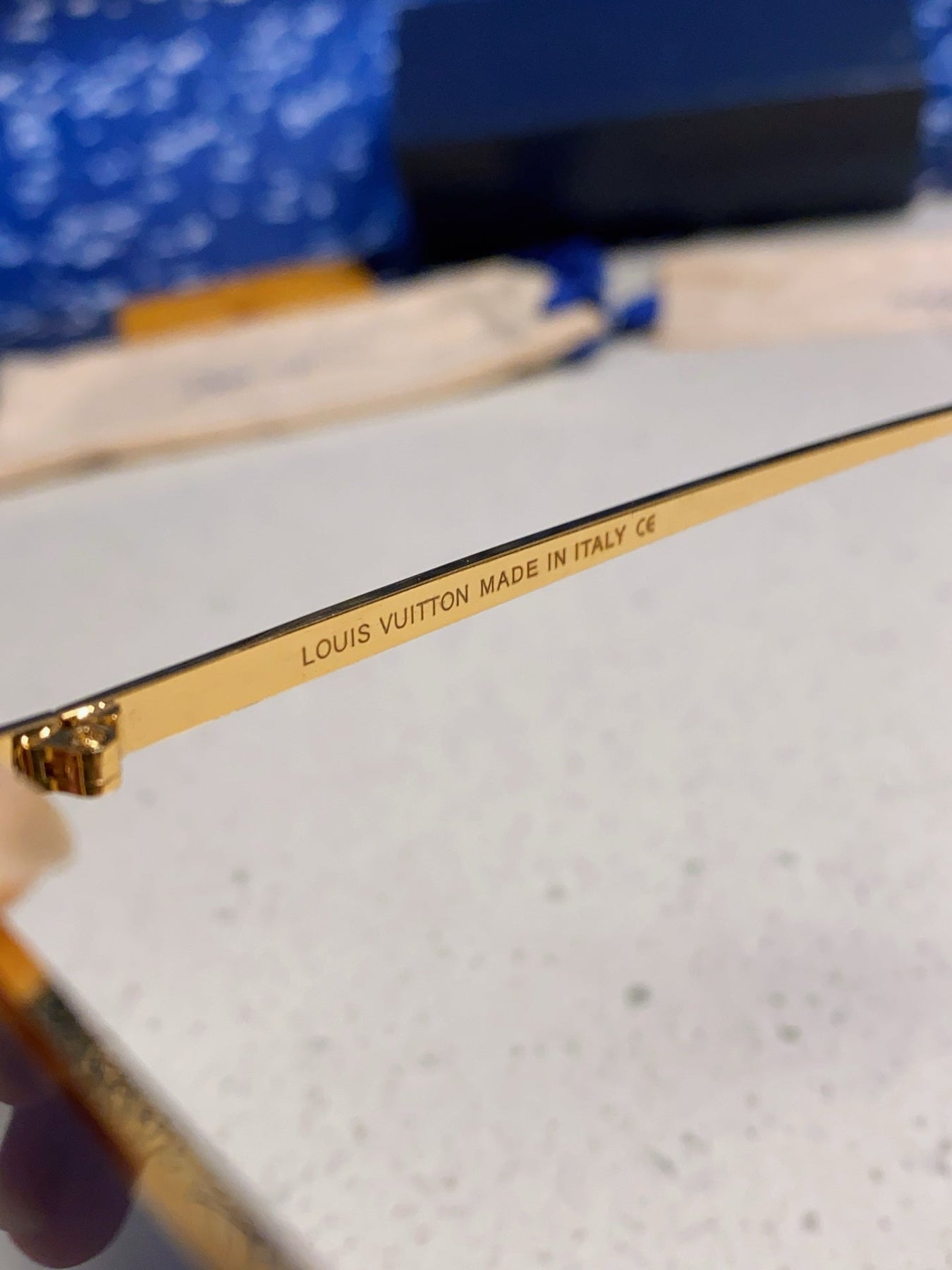 GOLDEN MASK SUNGLASSES 582735 IN GOLD METAL GREY LENSES