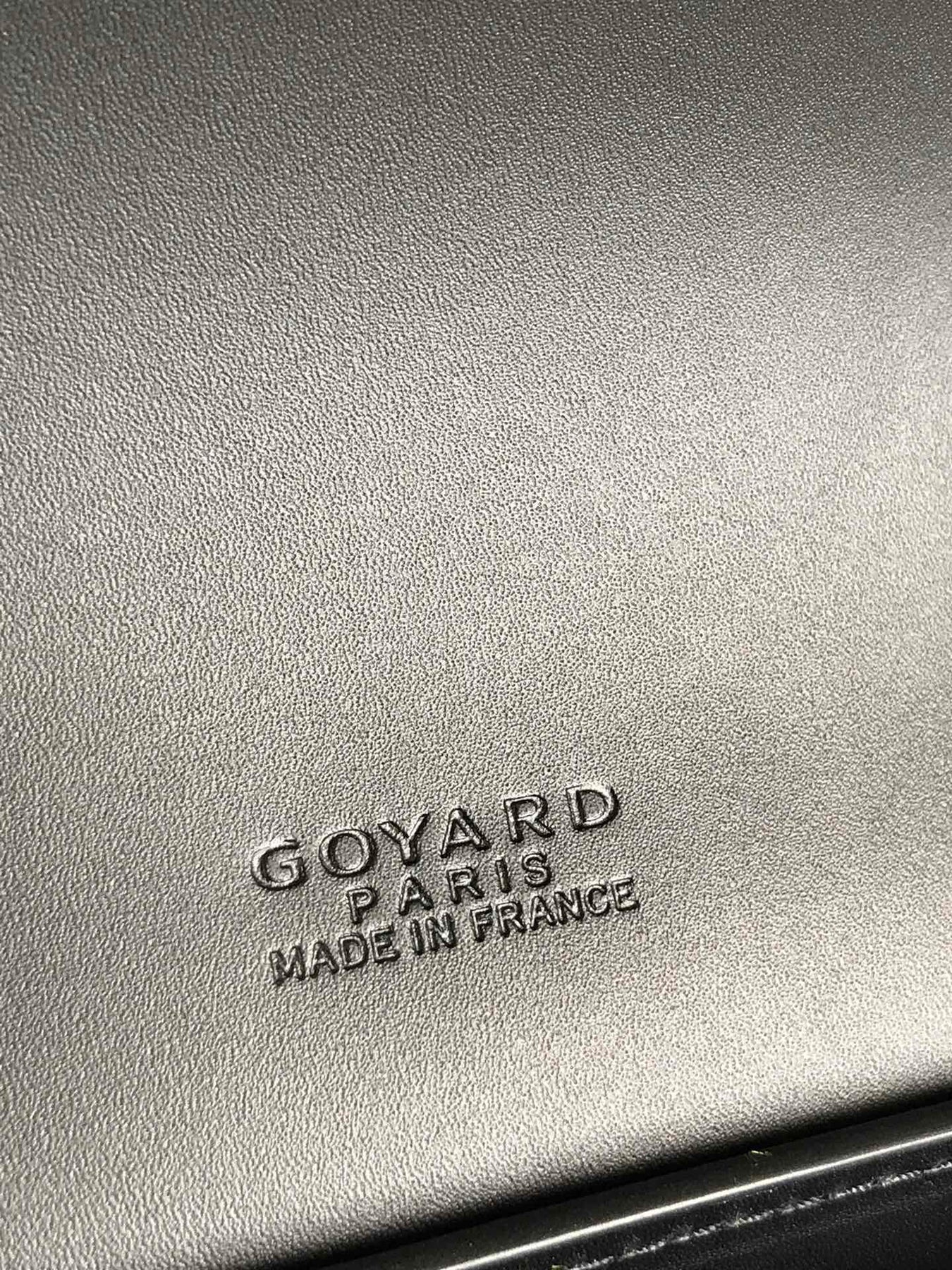 DUCHESSE MARIE-CAROLINE BAG 25 IN BLACK GOYARDINE CANVAS AND SMOOTH CALFSKIN