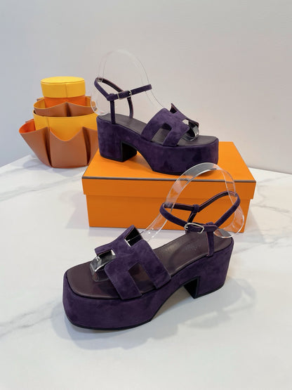 JAM 30 SANDAL IN VIOLET SUEDE