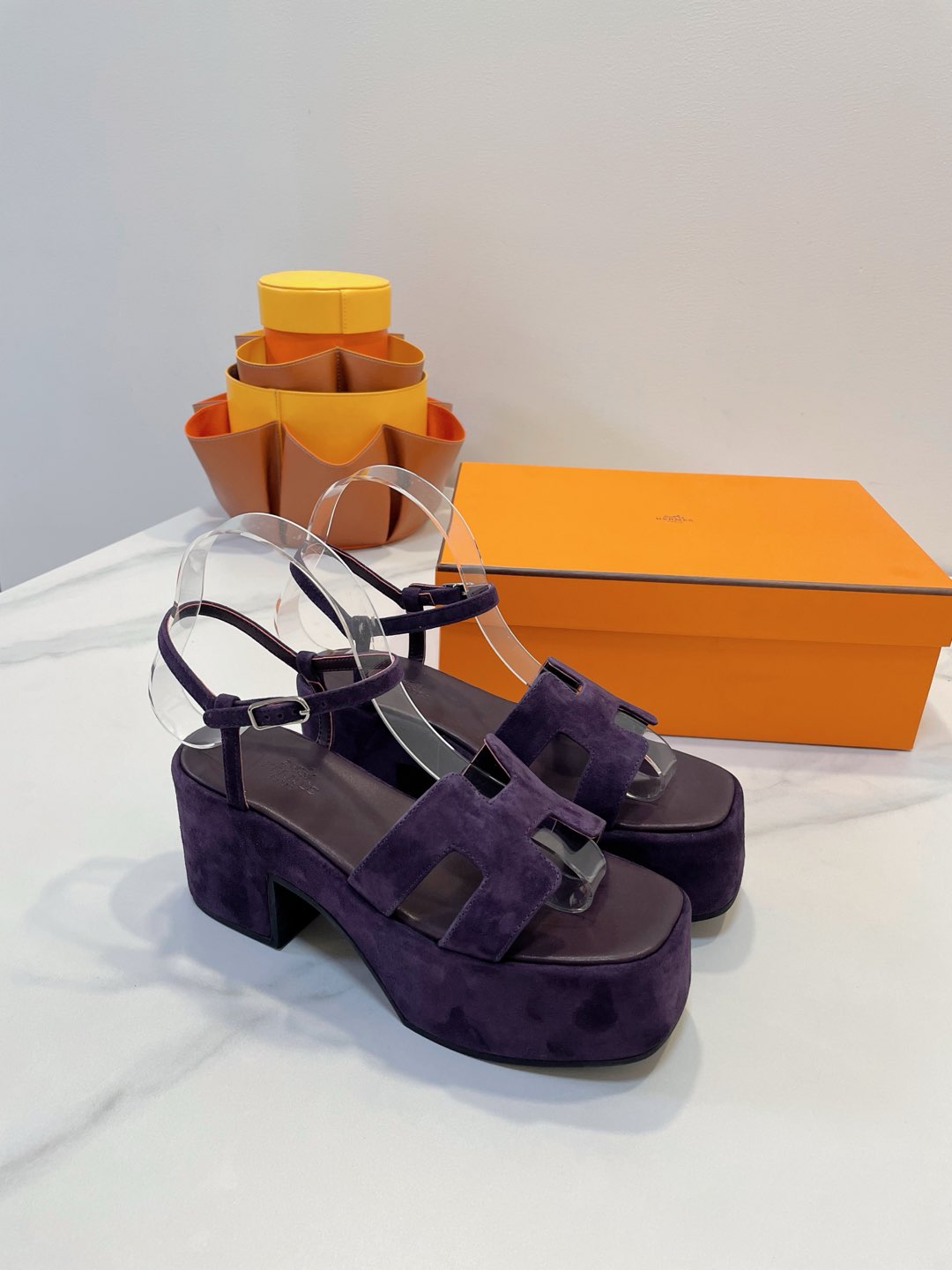 JAM 30 SANDAL IN VIOLET SUEDE