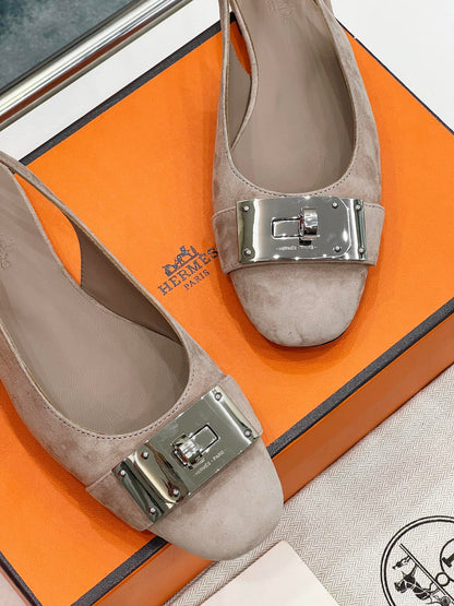 INNOCENTE SLINGBACK PINK NUDE SUEDE