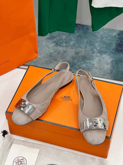 INNOCENTE SLINGBACK PINK NUDE SUEDE