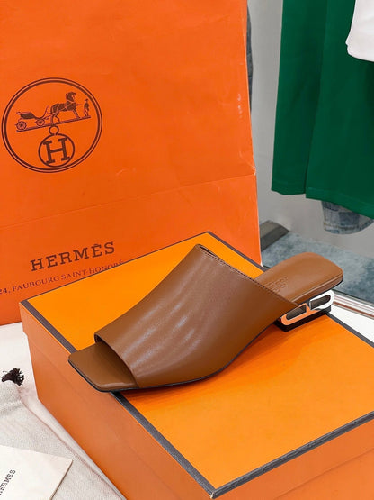 IDOLE SANDAL IN BRONZE BROWN CALFSKIN