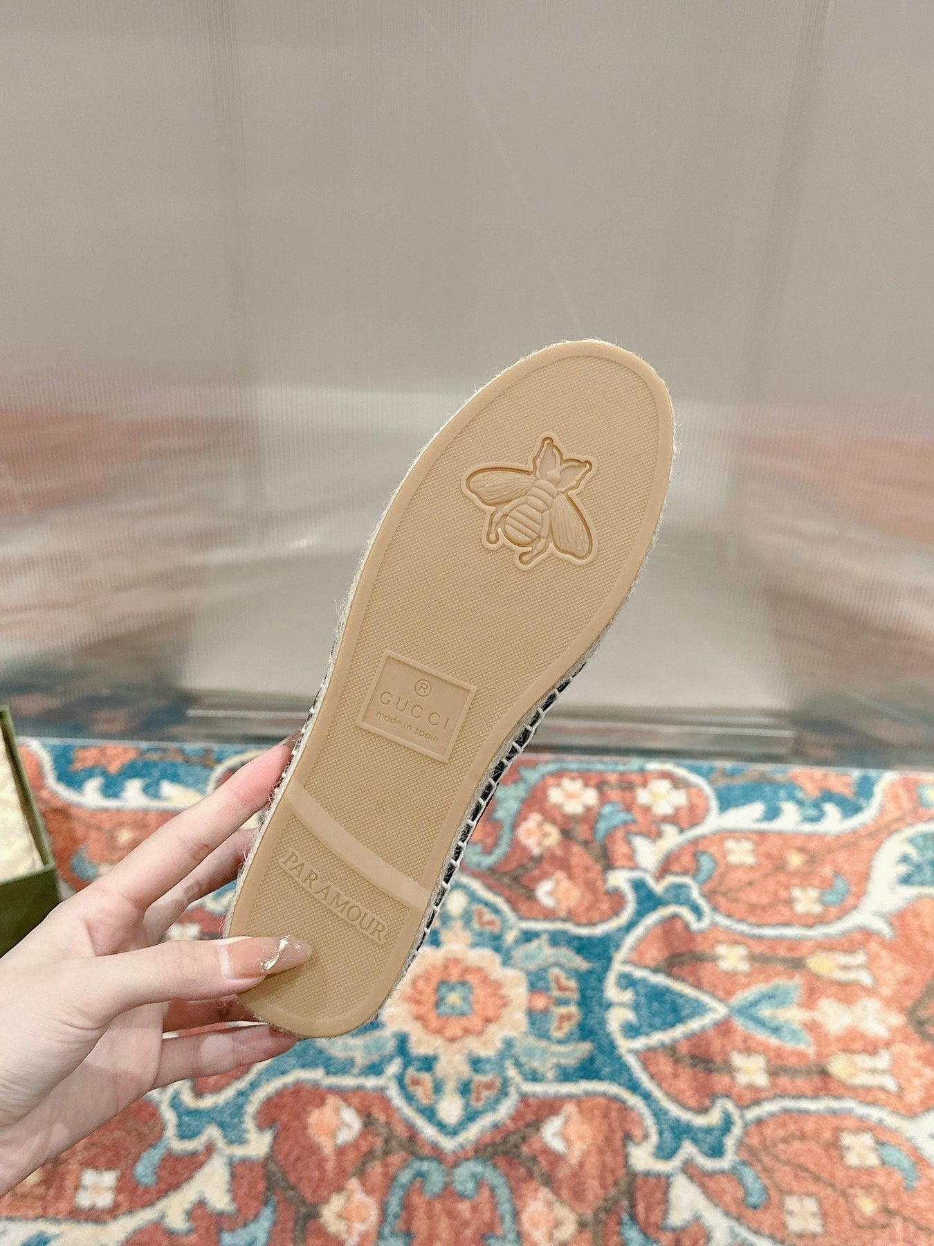 GG ESPADRILLE LOAFER AEGEAN CANVAS