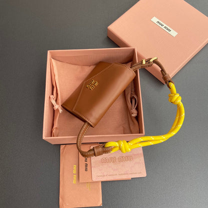 MICRO BAG 11 IN SANTA FE BROWN SMOOTH CALFSKIN