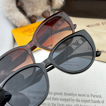 CAT EYE SUNGLASSES L15803 IN ACETATE