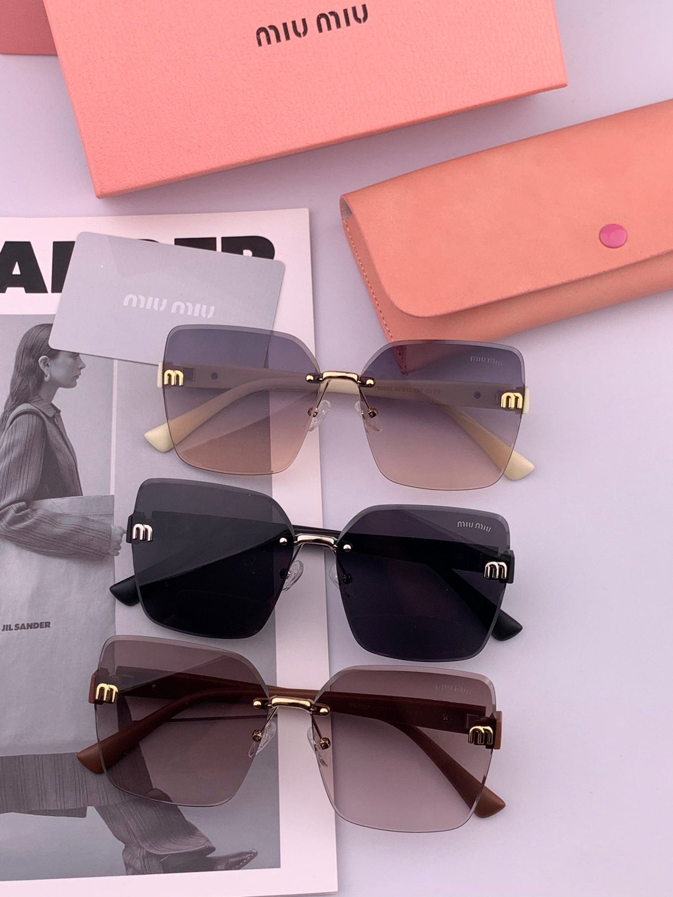 RUNWAY SQUARE SUNGLASSES M7550 IN ACETATE