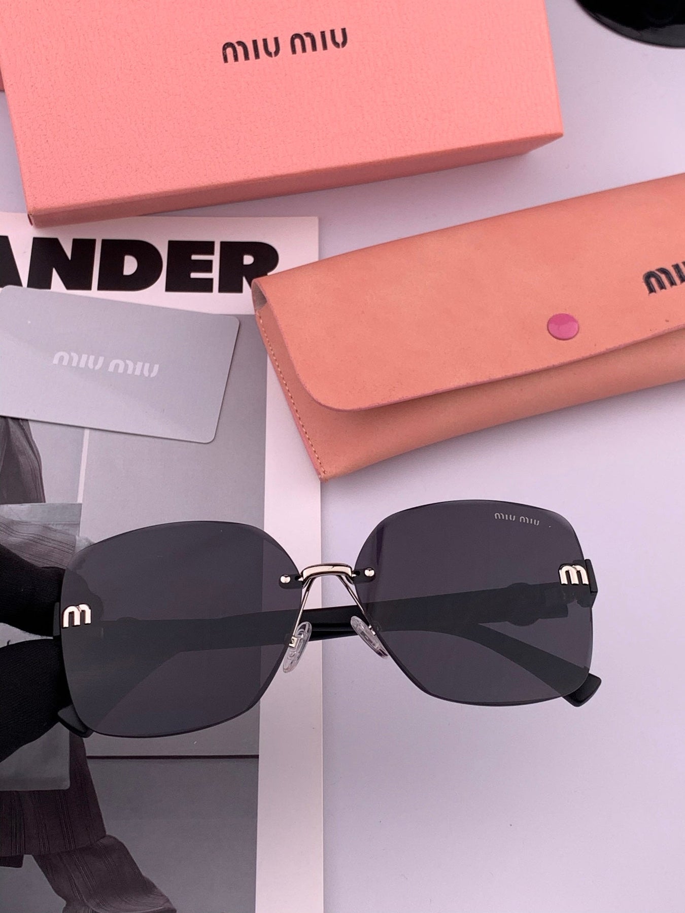 RUNWAY SQUARE SUNGLASSES M6550 IN ACETATE