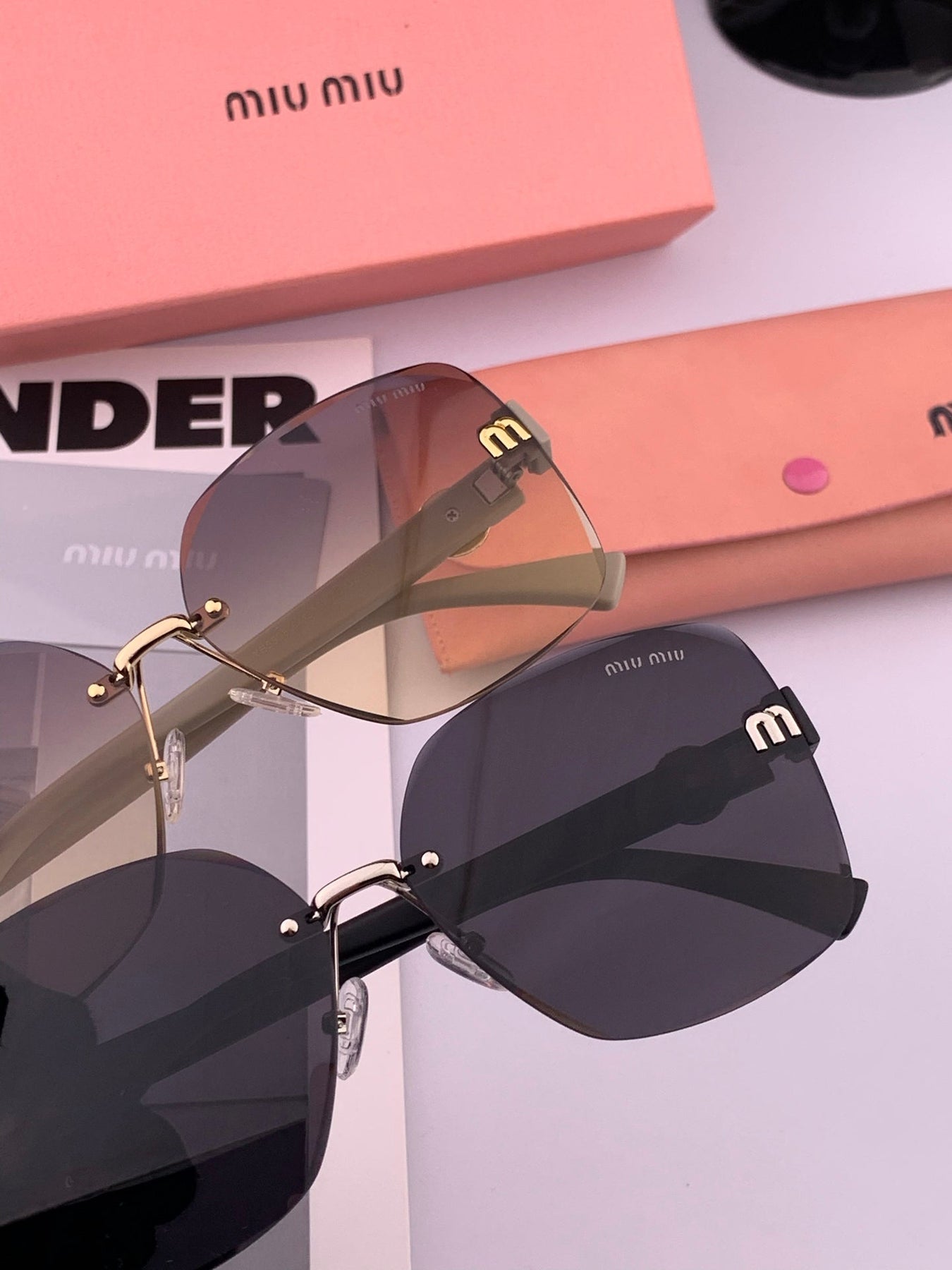 RUNWAY SQUARE SUNGLASSES M6550 IN ACETATE