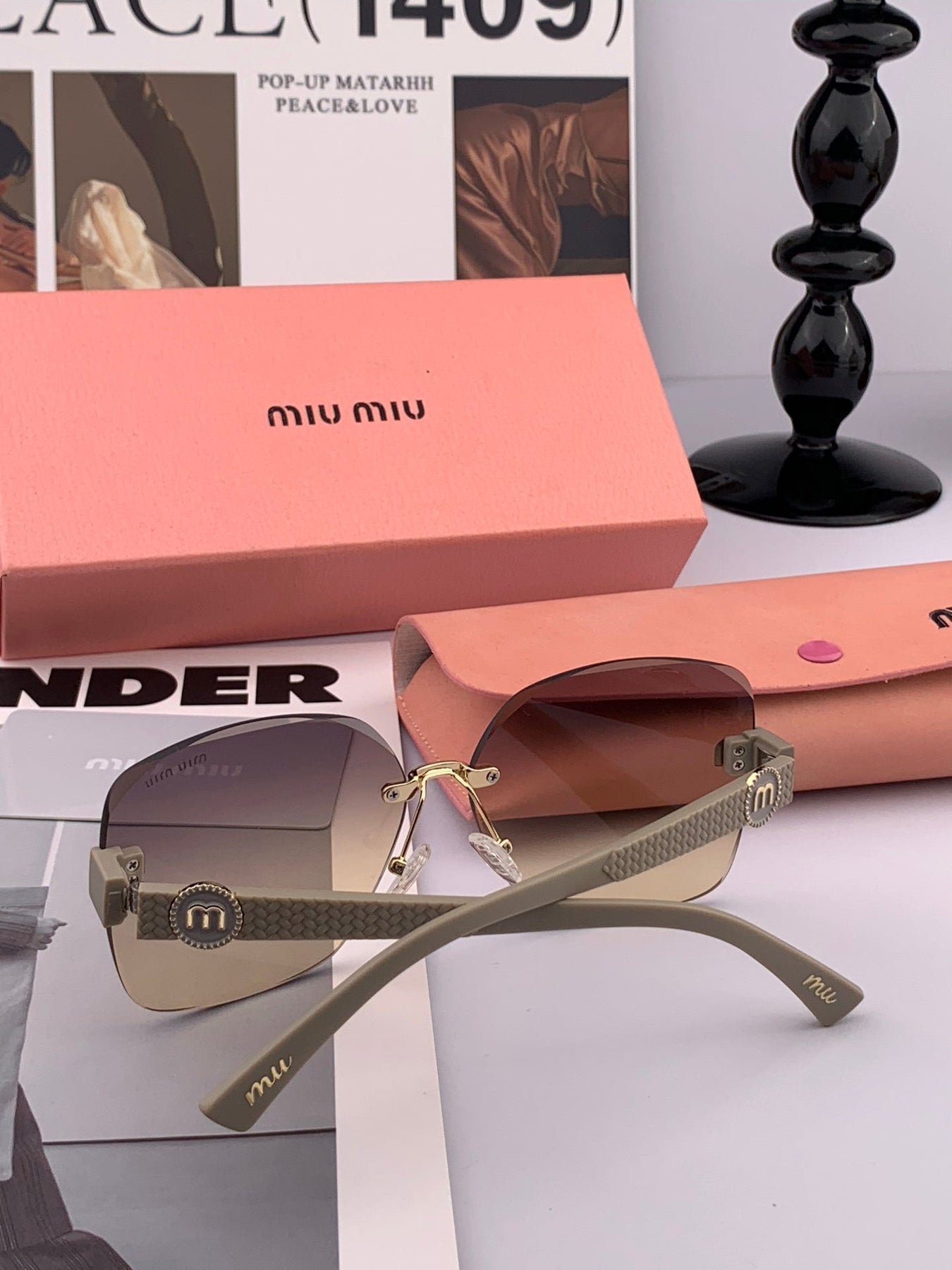 RUNWAY SQUARE SUNGLASSES M6550 IN ACETATE