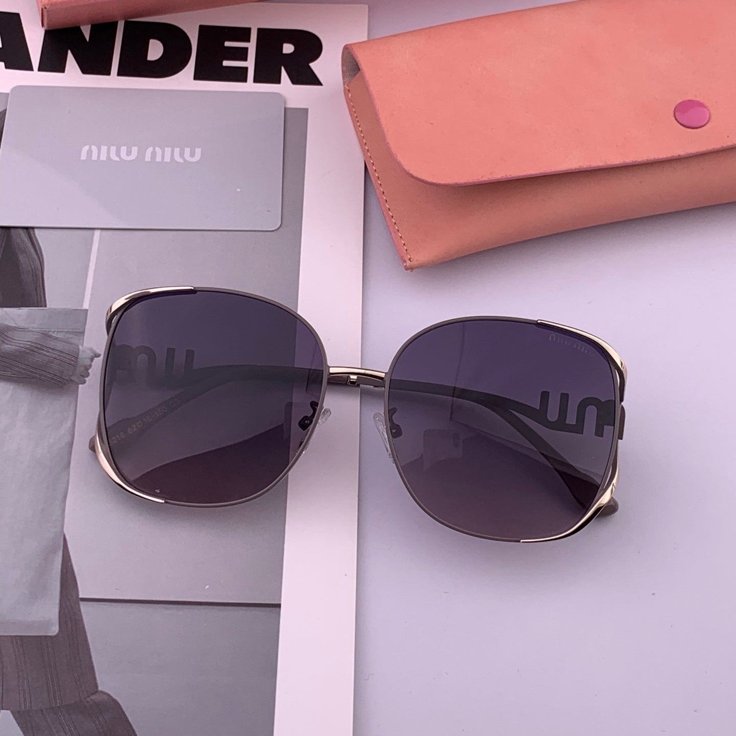 RUNWAY CAT EYE SUNGLASSES M8321 IN ACETATE