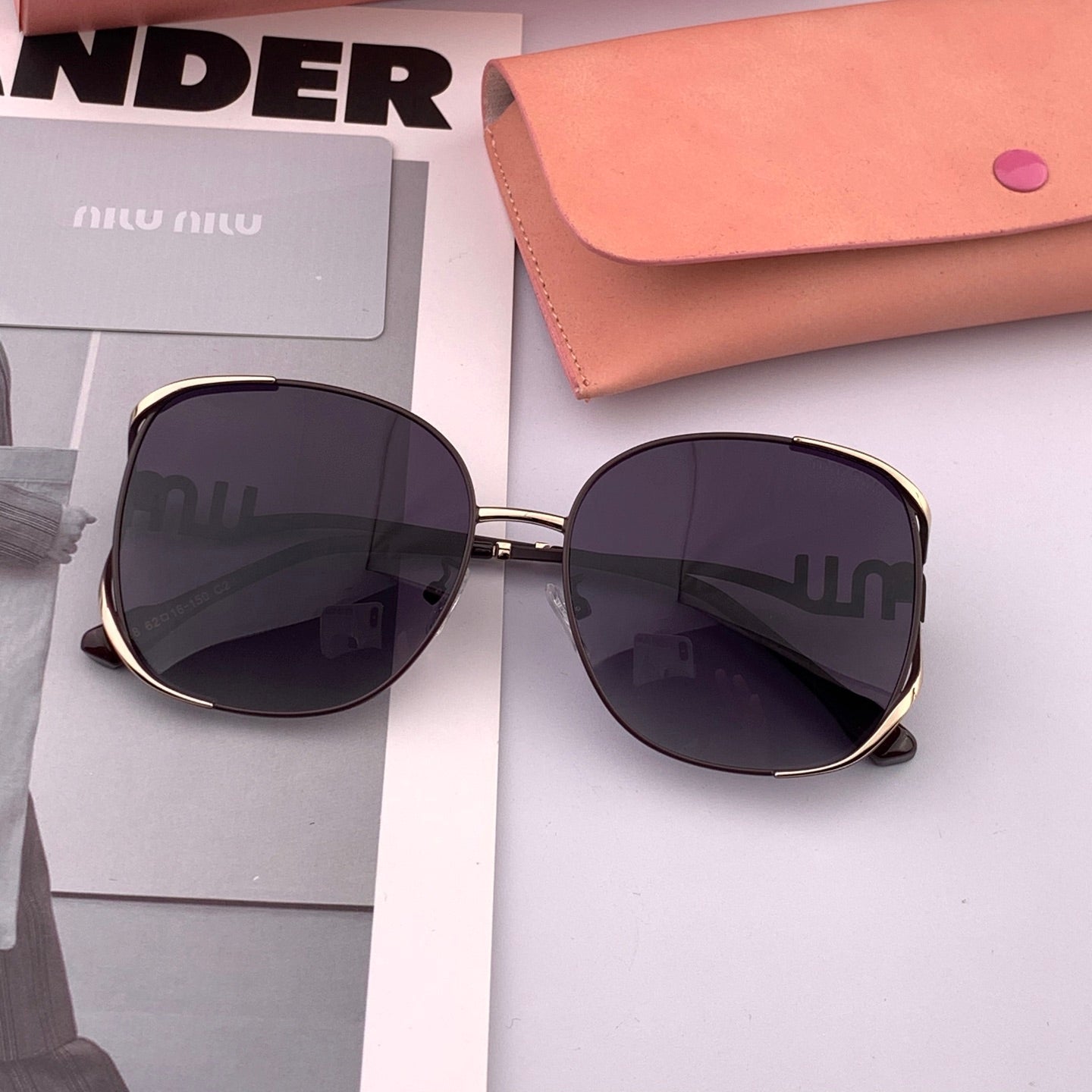 RUNWAY CAT EYE SUNGLASSES M8321 IN ACETATE