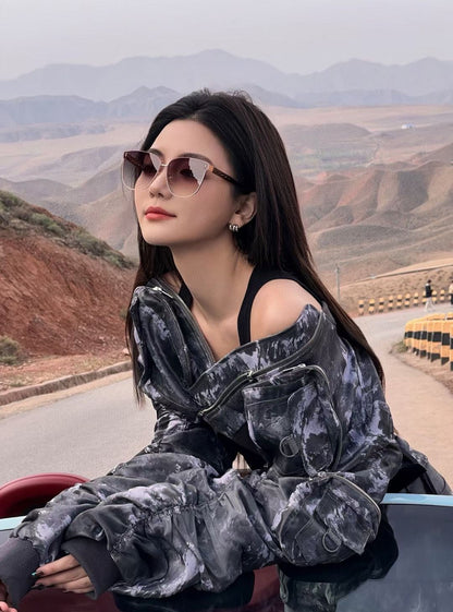 MONTAIGNE SUNGLASS CD8640 IN METAL