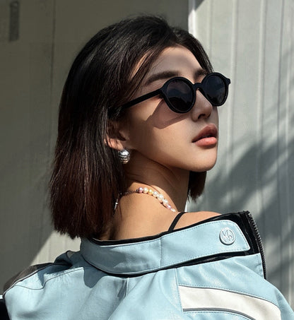 ROUND FRAME SUNGLASSES G6910 IN ACETATE