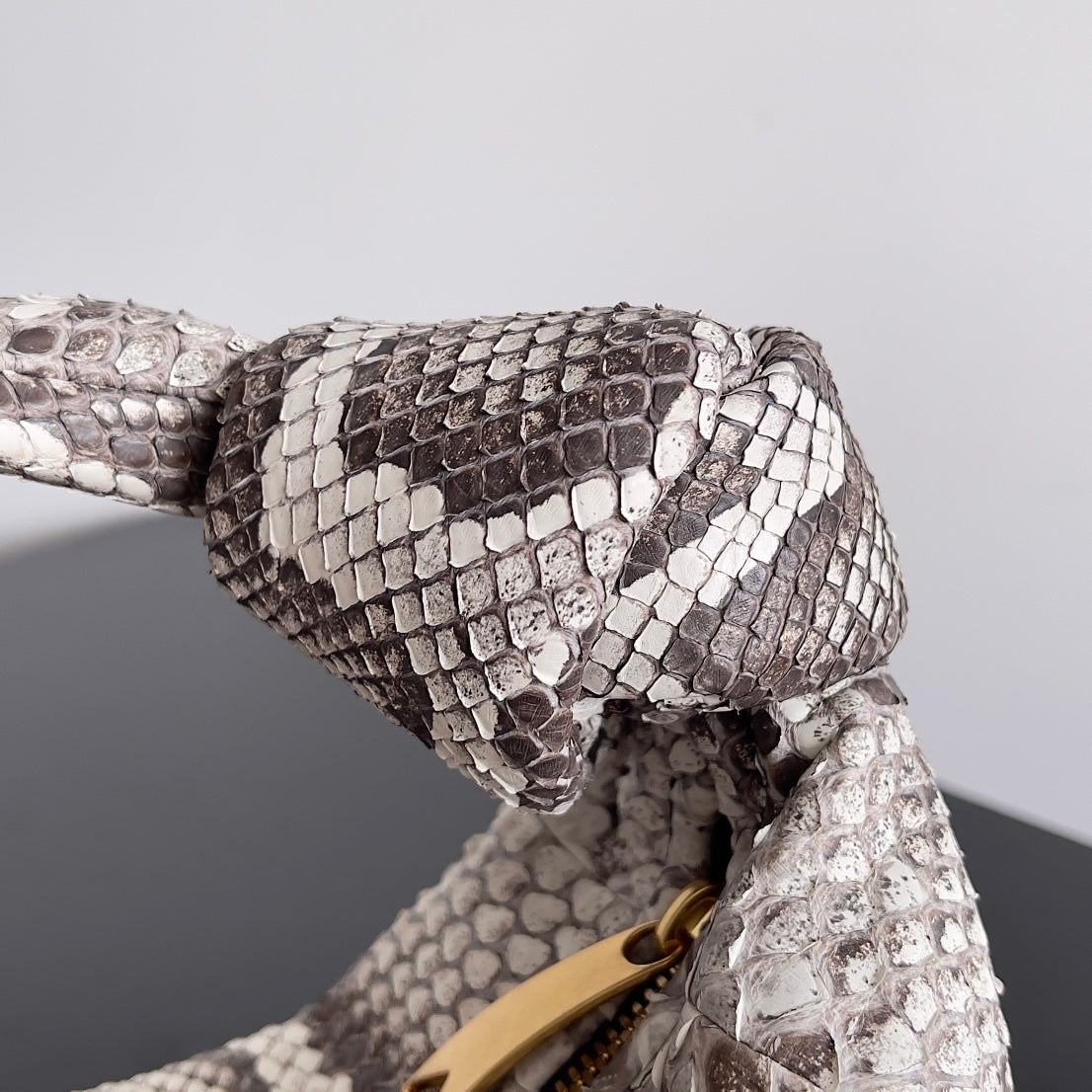 MINI JODIE 23 IN SNAKE PATTERN CALFSKIN