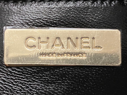 CC MINI 23 SHOPPING BAG IN BLACK CALFSKIN