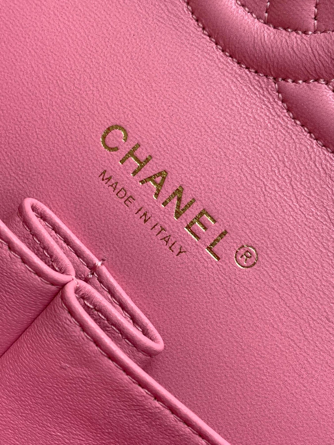 CC MEDIUM 25 CLASSIC BAG IN LIGHT PINK MIX BLACK WOOL TWEED