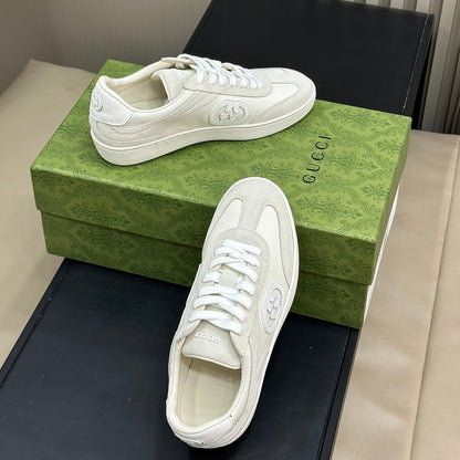 GG replica shoes white