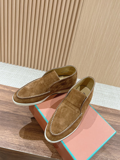 LP OPEN WALK LOAFERS SEPIA SUEDE