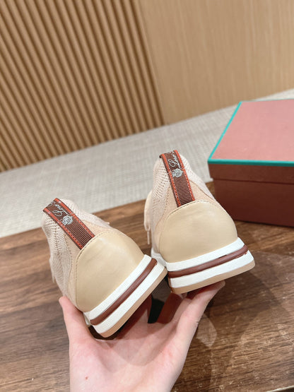 LP BASIC 360 FLEXY WALK SNEAKER PASTEL PINK FABRICS