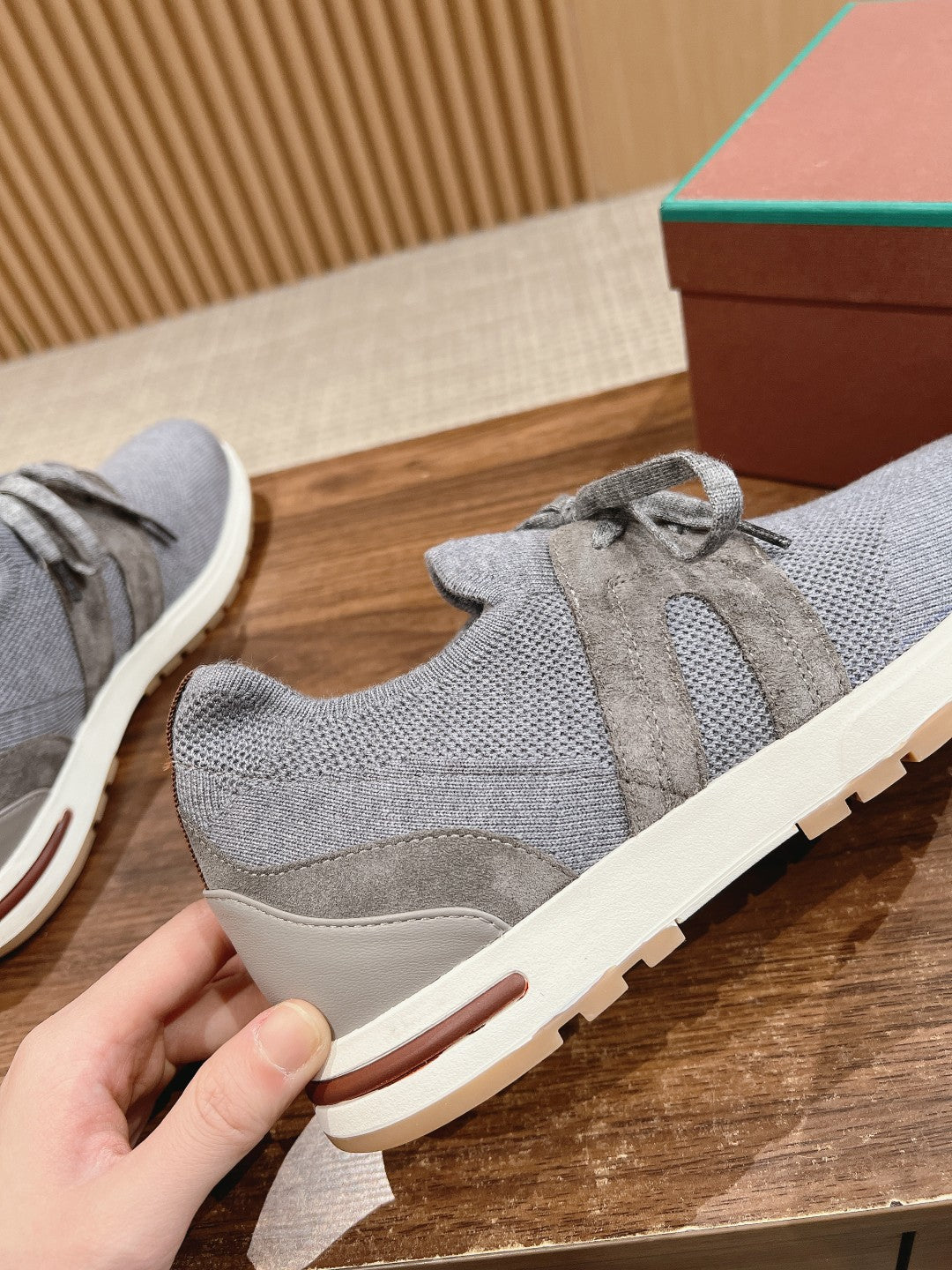 LP BASIC 360 FLEXY WALK SNEAKER LIGHT GRAY FABRICS