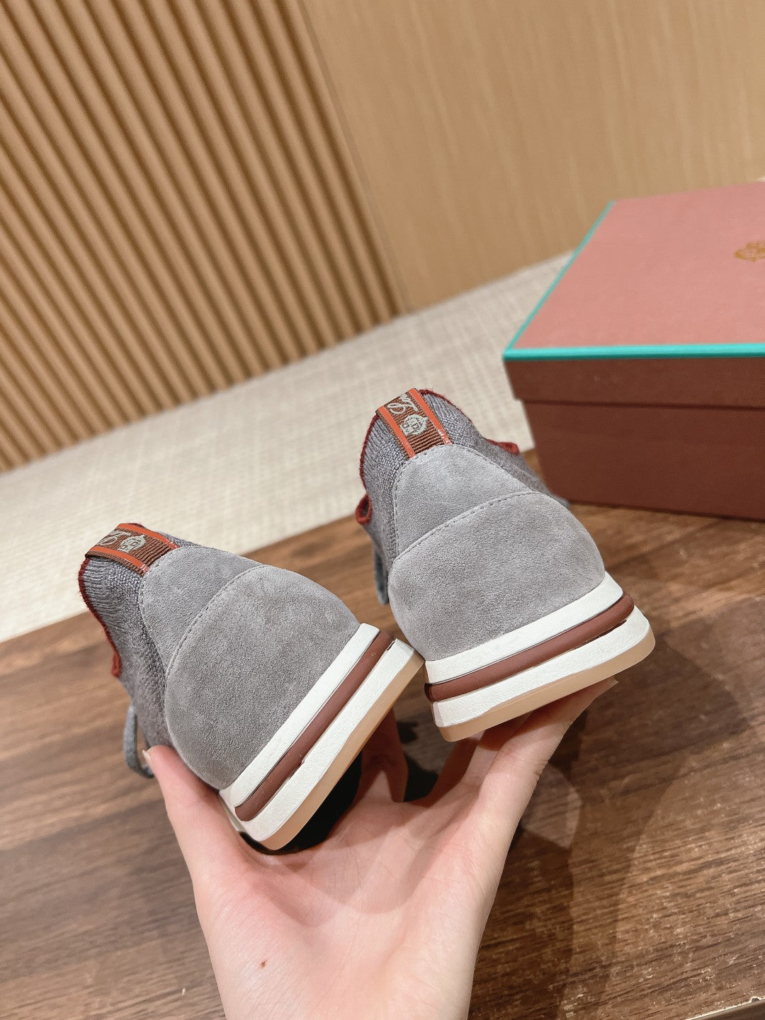 LP BASIC 360 FLEXY WALK SNEAKER GRAY FABRICS