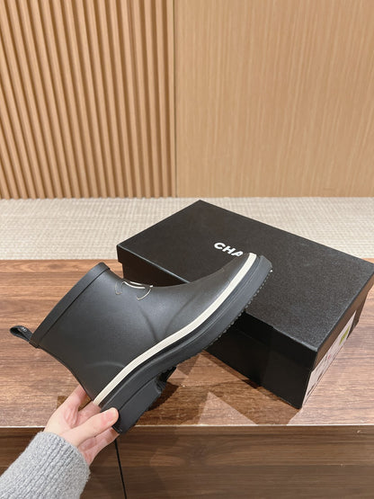 CC RAIN BOOTS BLACK TPU